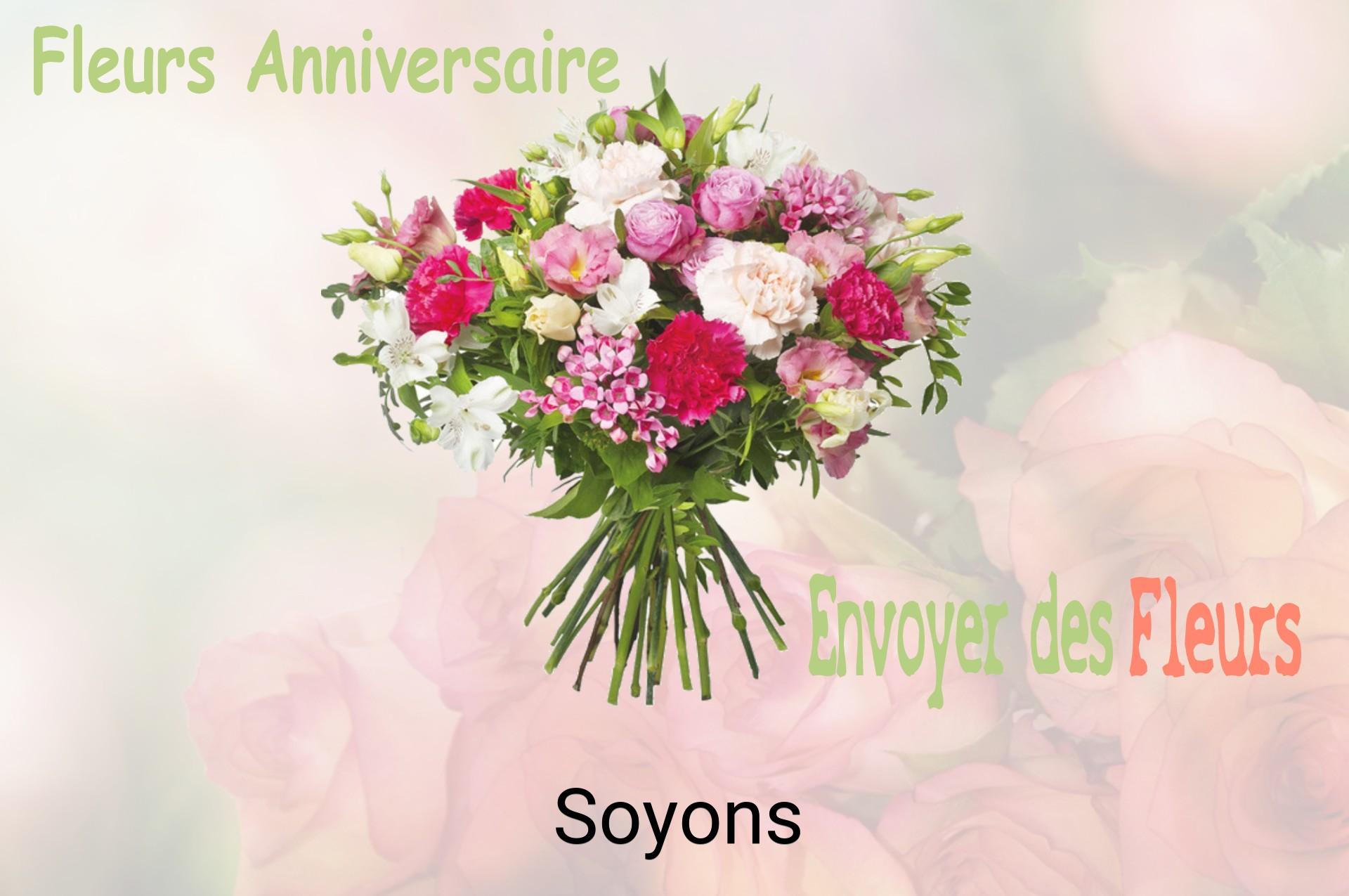 Bouquet de fleurs d’anniversaire livré à Soyons